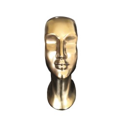 Altın Maske Dekoratif Obje 30 CM